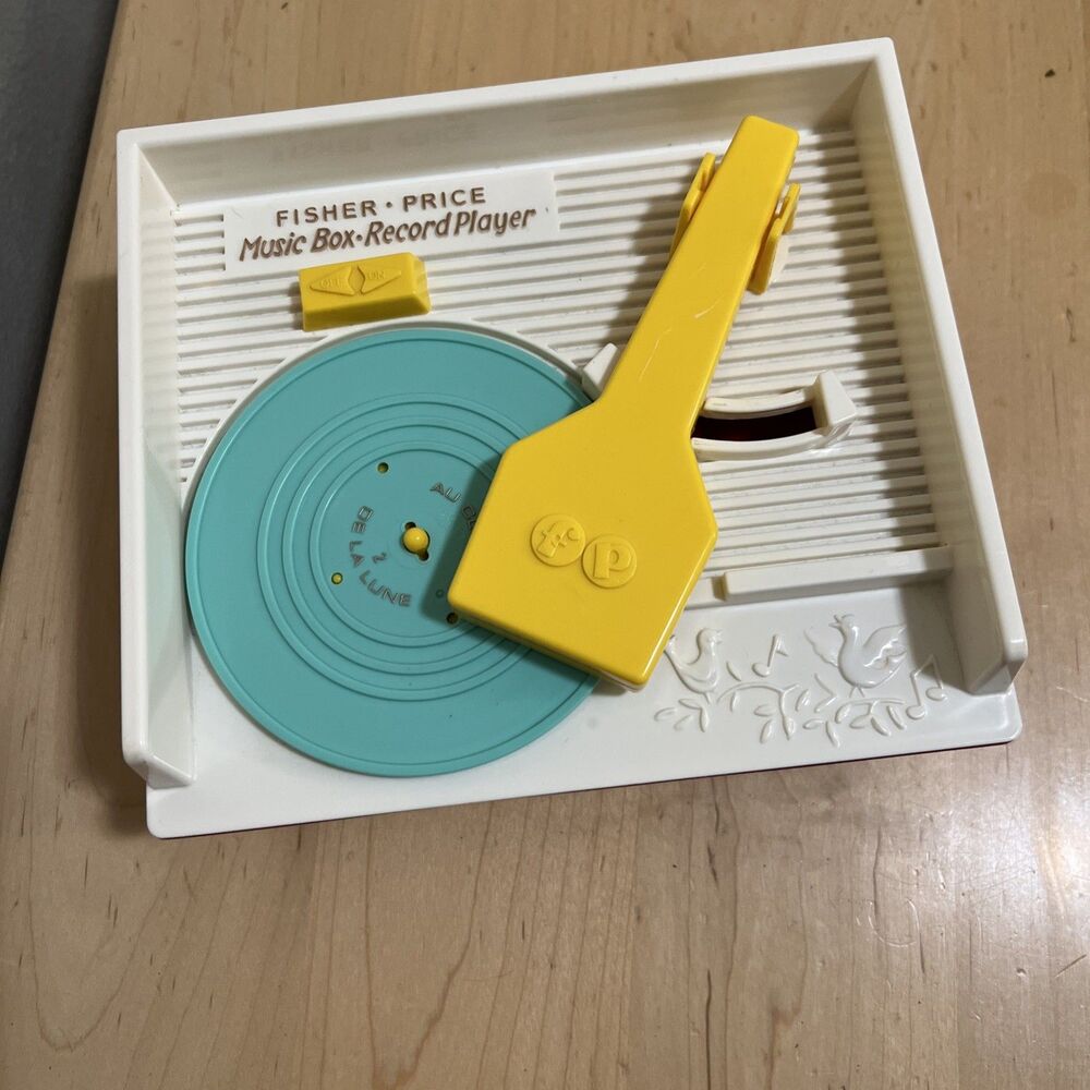 Fisher Price Classic Record Player Music Box Toy